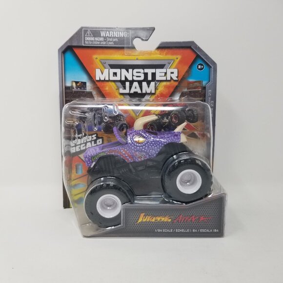 Monster Jam Diecast Truck Jurassic Attack Series 23 Spin Master 2022 NIB Sealed - Picture 1 of 10